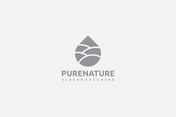 Nature Drop Logo in Logo Templates - product preview 2