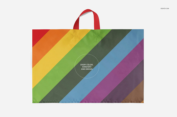 Plastic Bags Mockup Set in Product Mockups - product preview 4