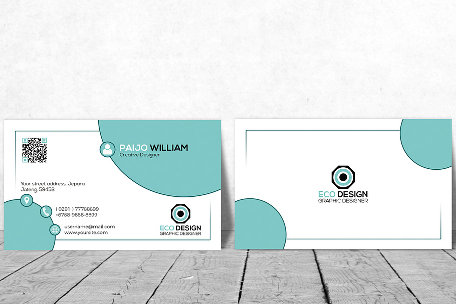 New Clean Business Card in Templates - product preview 8