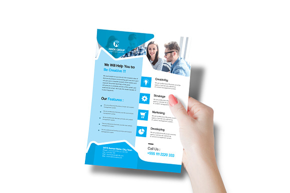 Corporate Flyer in Flyer Templates - product preview 9