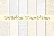 White Burlap, Linen & Canvas