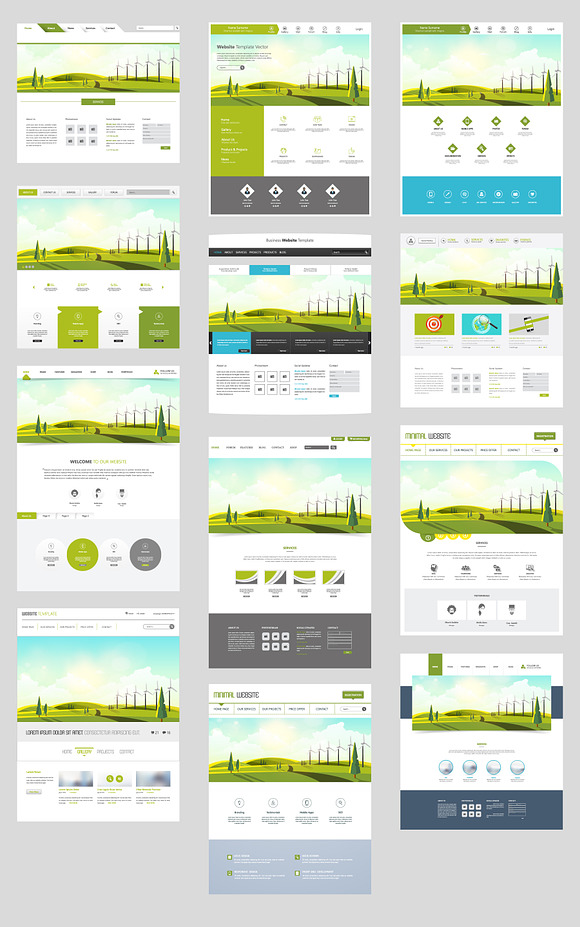 Vector Website Graphics in UI Kits and Libraries - product preview 1