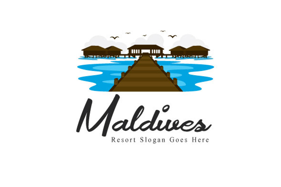 Maldives Logo in Logo Templates - product preview 8