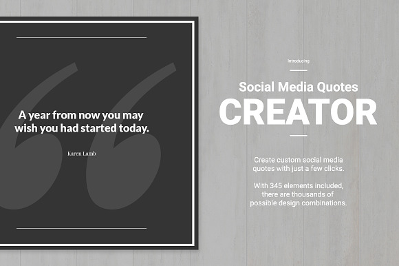 Social Media Quote Creator in Social Media Templates - product preview 1