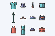 Clothes Shop Icons