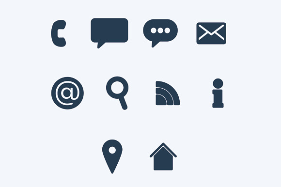 Contact Icons in Icons - product preview 2