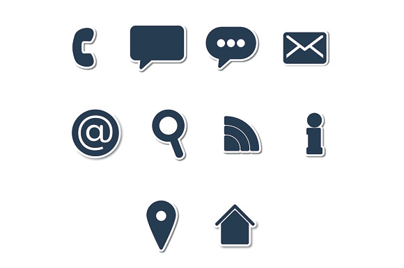 Contact Icons in Icons - product preview 3