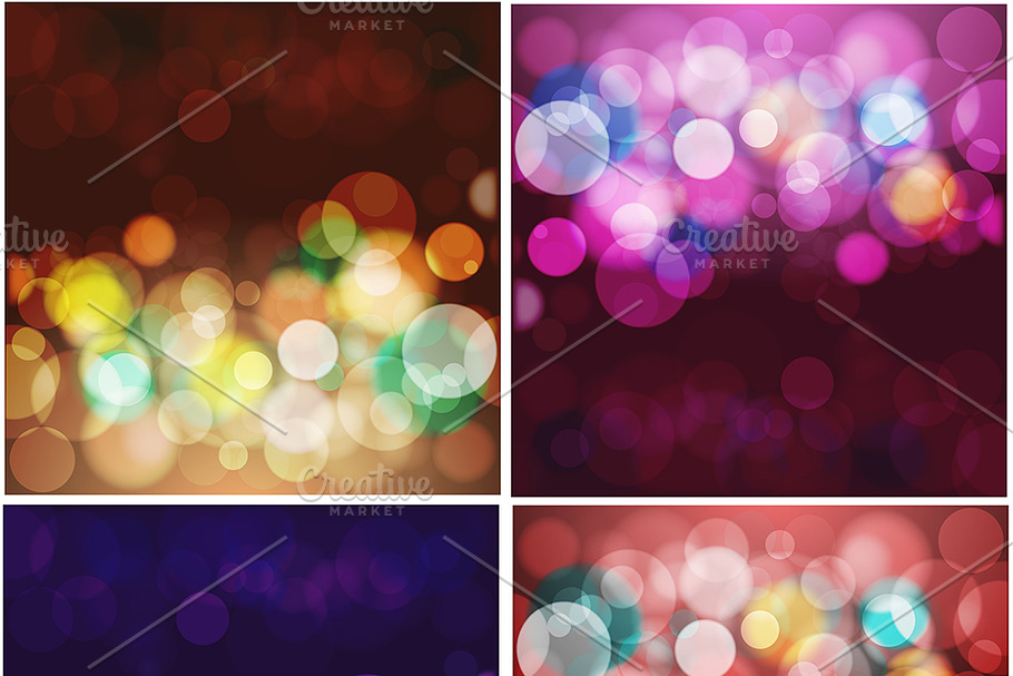 Blur Lights Backgrounds