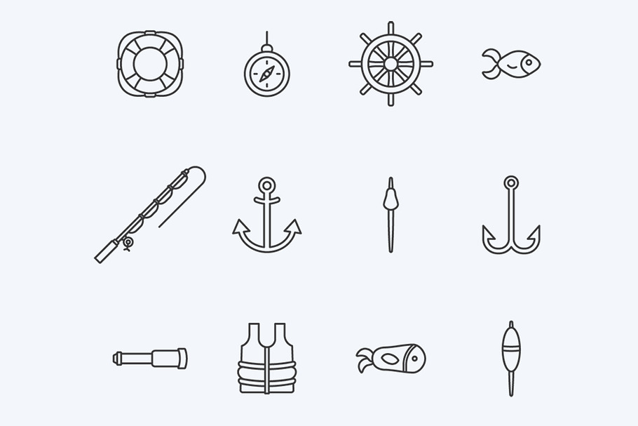 Fisherman Icons