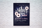 Mother's day event poster templates