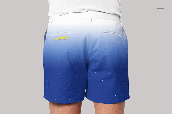 Mens Shorts Mockup Set in Product Mockups - product preview 2