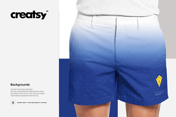 Mens Shorts Mockup Set in Product Mockups - product preview 4