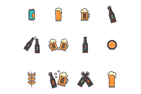 Pub Icon Bundle in Icons - product preview 3