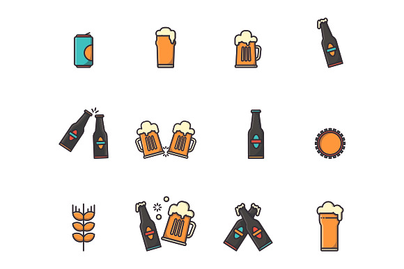 Pub Icon Bundle in Icons - product preview 4