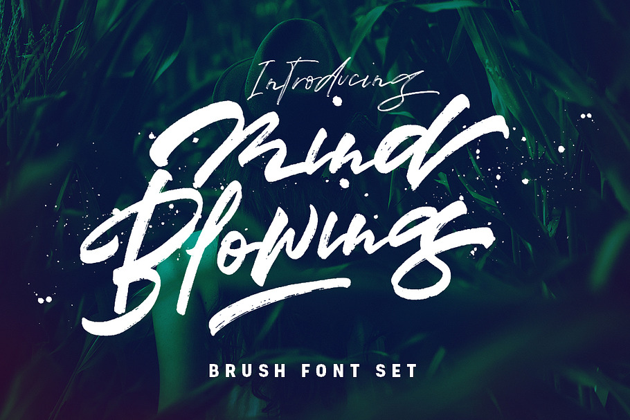 Mind Blowing 3 Brush Font Set 40%OFF in Script Fonts - product preview 8