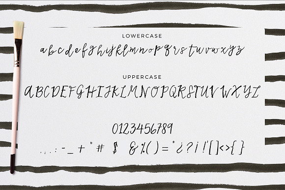 Kata!- cursive handmade font in Cursive Fonts - product preview 4