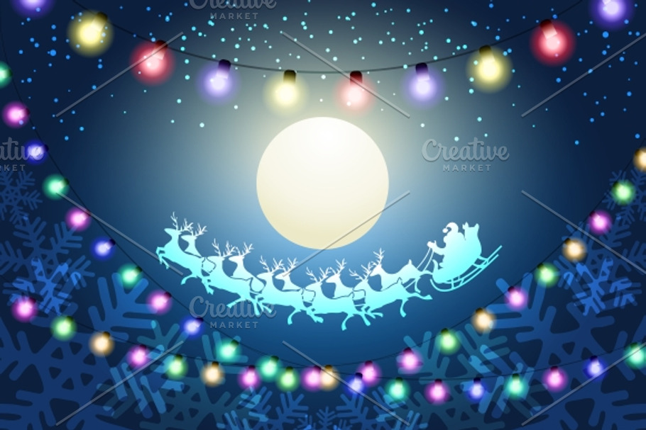 Christmas Night Concept in Illustrations - product preview 8