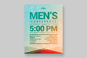 Men's Event Flyer Template