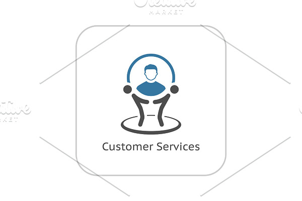 Customer Service Icon. Business Concept.