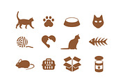 CAT - vector icons