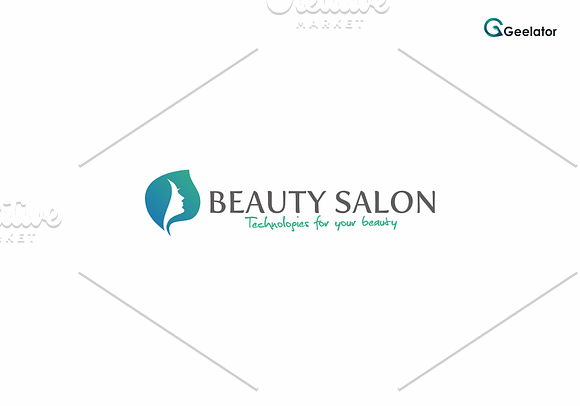 Beauty Salon Logo Template in Logo Templates - product preview 2