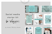 Blogger's social media starter kit