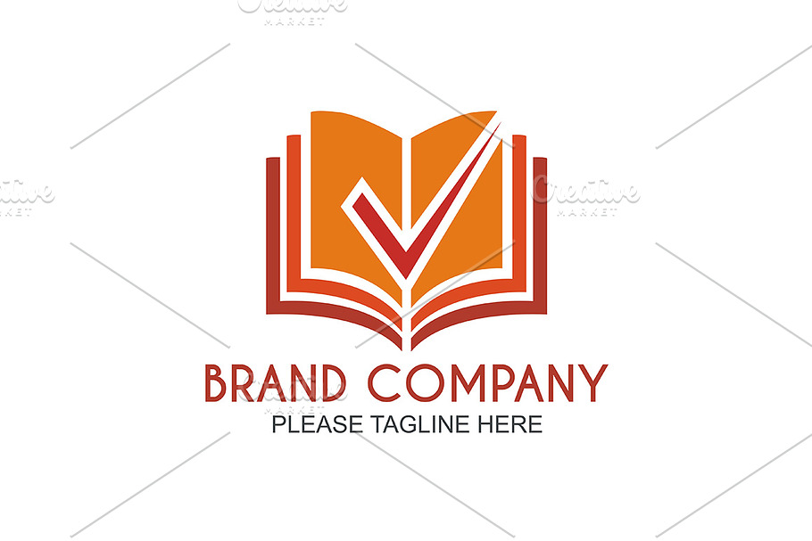Check Book Logo in Logo Templates - product preview 8