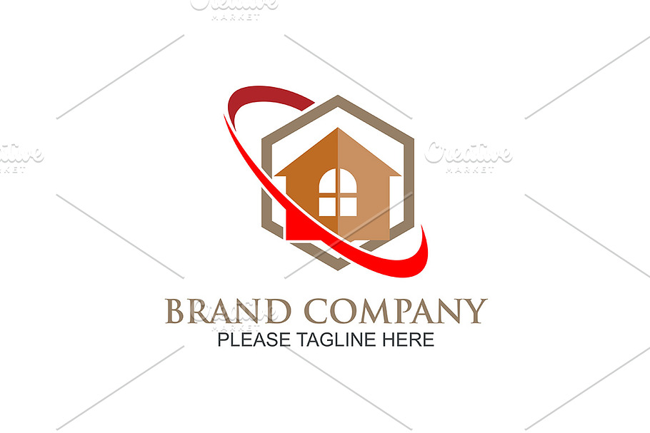 Hexa Home in Logo Templates - product preview 8