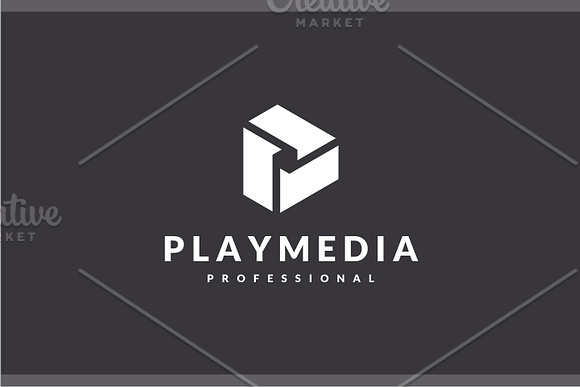 Play Media Logo in Logo Templates - product preview 1