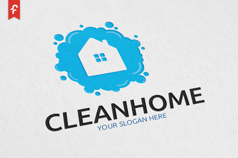 Clean Home Logo in Logo Templates - product preview 8