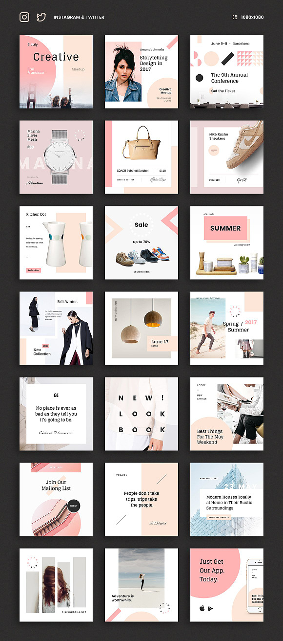 Empathy Social Media Kit in Instagram Templates - product preview 2