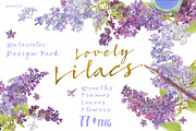 Lovely Lilacs-Design Pack!