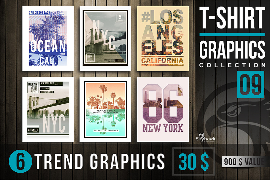Trend Graphics Tee Shirt photoprint