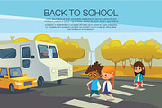 Traffic safety. Back to School.