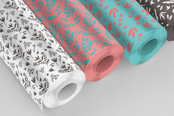 60 Floral Vector Patterns vol. 1 in Patterns - product preview 7