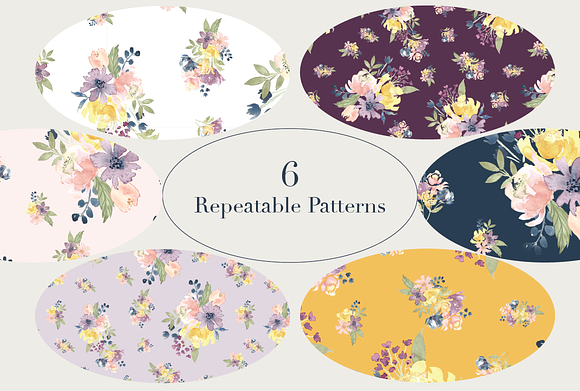 May Flowers Design Set - 50% OFF in Illustrations - product preview 8