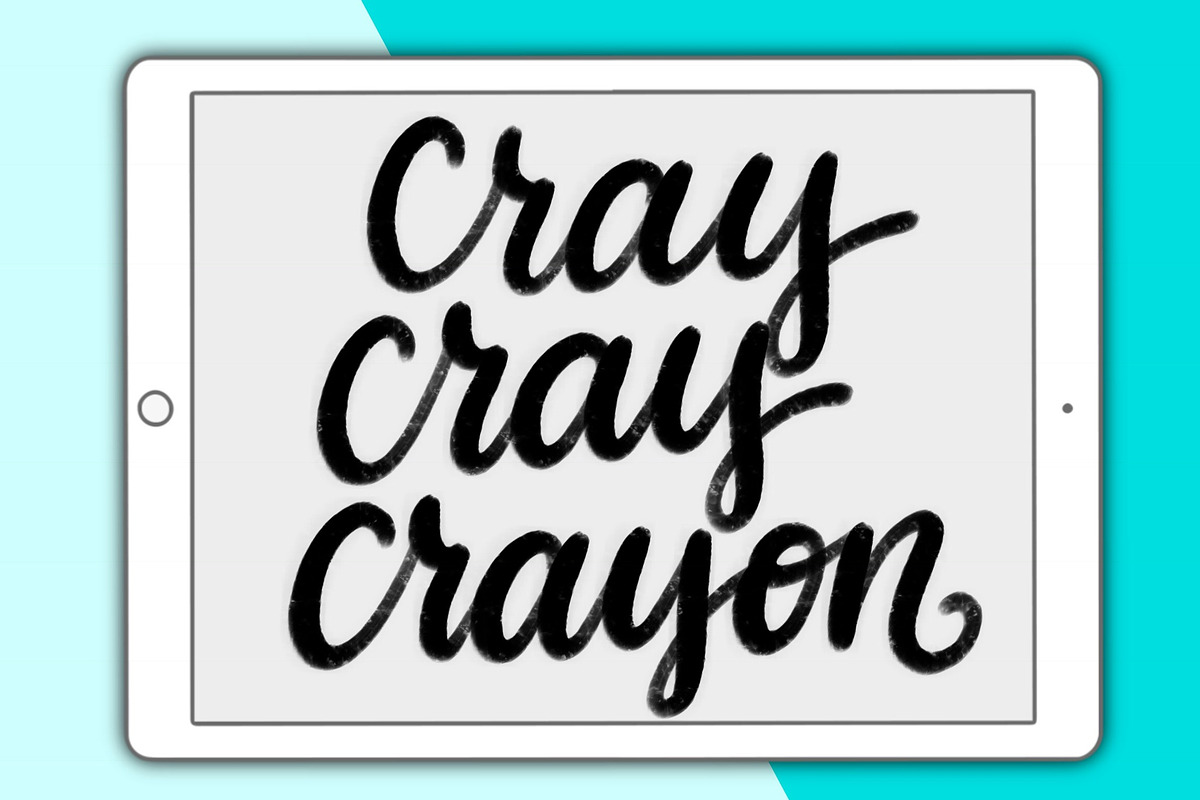 Cray Cray Crayon Procreate brush in Photoshop Brushes - product preview 8