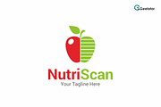Nutri Scan Logo Template