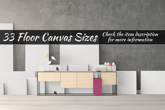 Canvas Mockups Vol 446 in Print Mockups - product preview 2