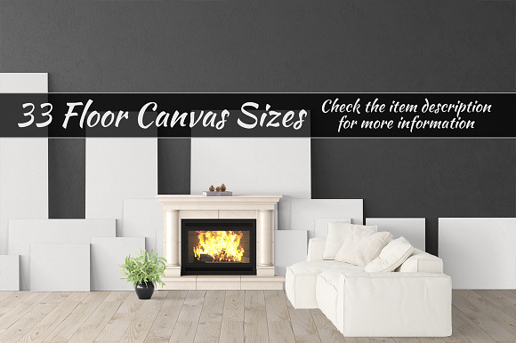 Canvas Mockups Vol 447 in Print Mockups - product preview 2
