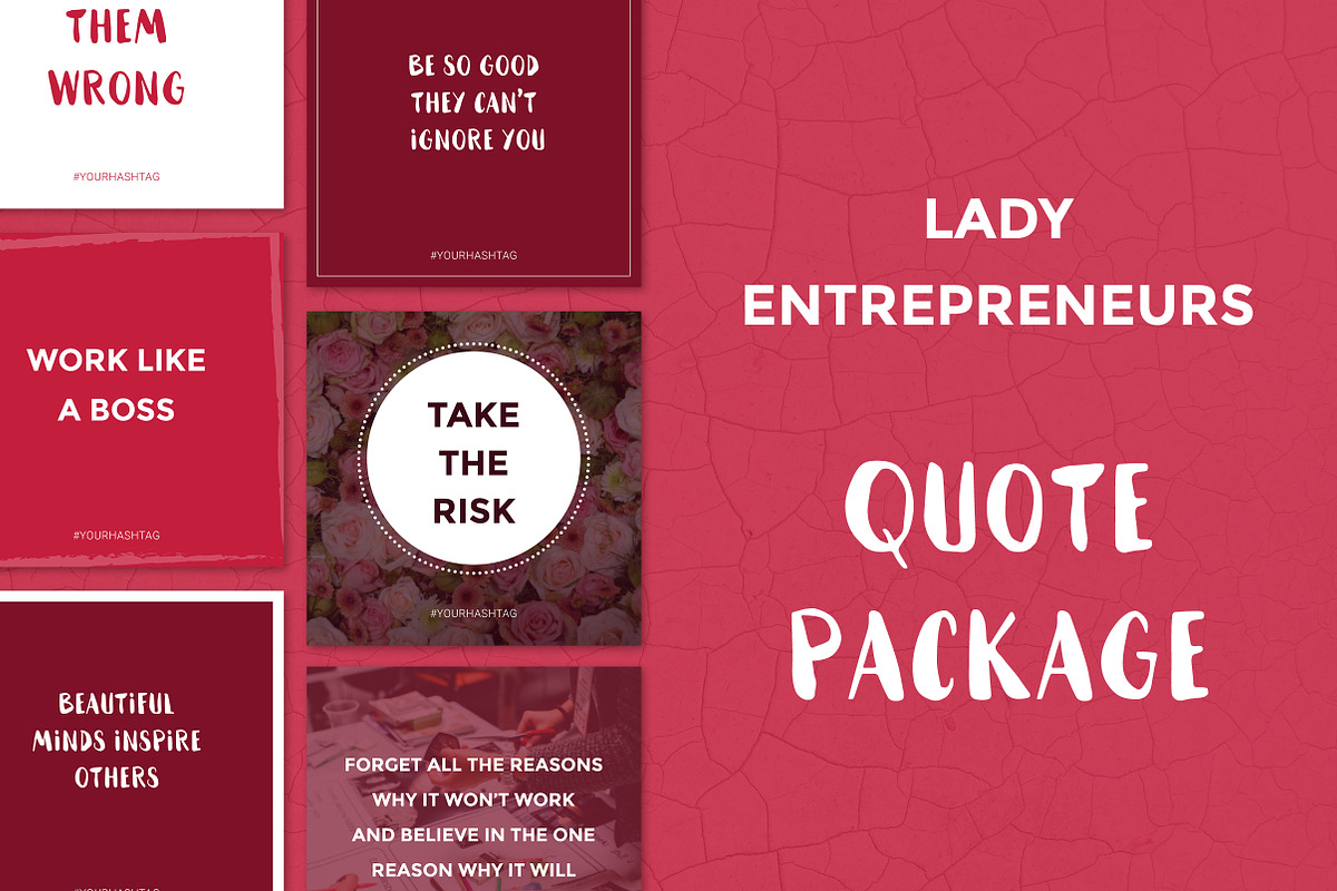 Social Media - Lady Entrepreneurs in Instagram Templates - product preview 8