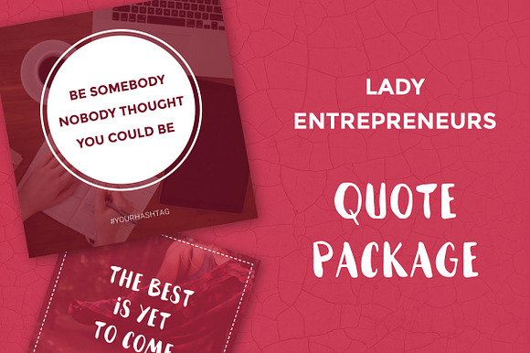 Social Media - Lady Entrepreneurs in Instagram Templates - product preview 4