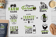 Organic Farm & Eco Food Badges