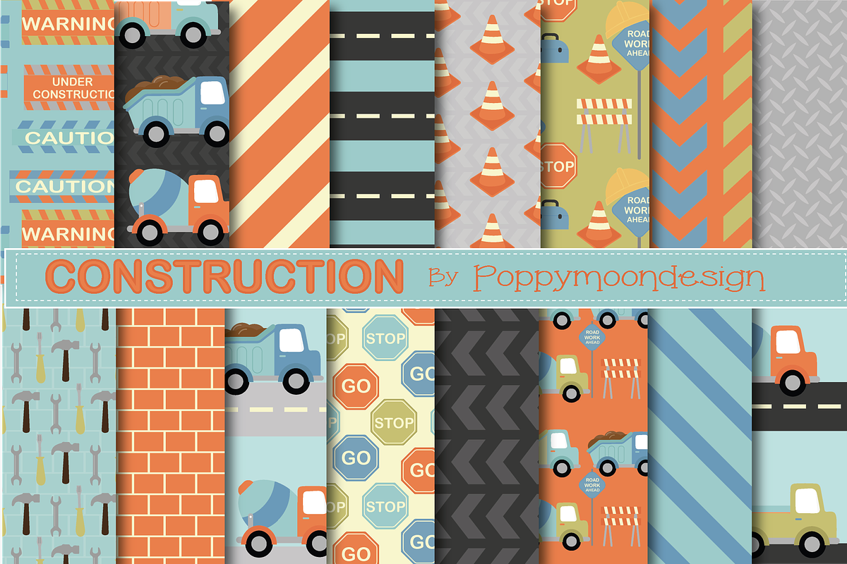 Construction paper in Patterns - product preview 8