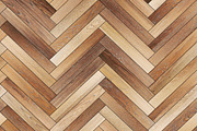 Seamless wood parquet texture (herringbone light brown)