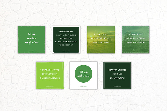 Social Media Quotes - Nature in Instagram Templates - product preview 3