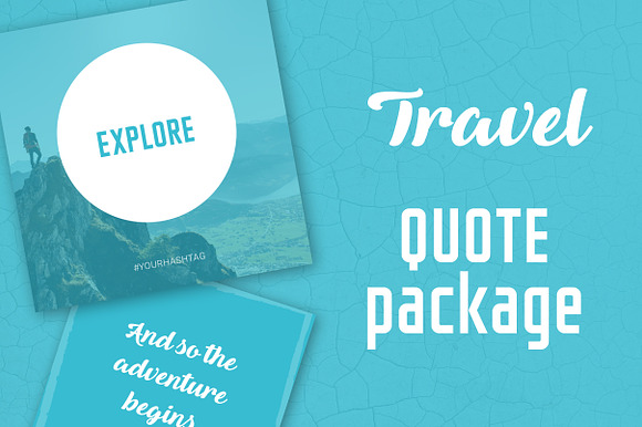 Social Media Quotes - Travel in Instagram Templates - product preview 5