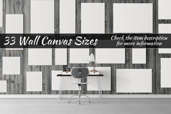 Canvas Mockups Vol 449 in Print Mockups - product preview 1