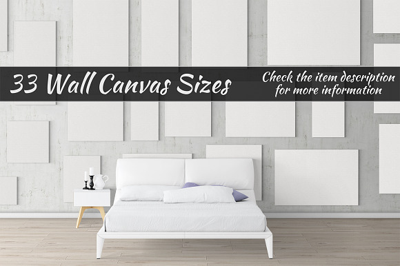 Canvas Mockups Vol 450 in Print Mockups - product preview 1