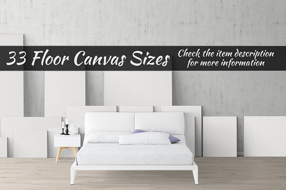 Canvas Mockups Vol 450 in Print Mockups - product preview 2